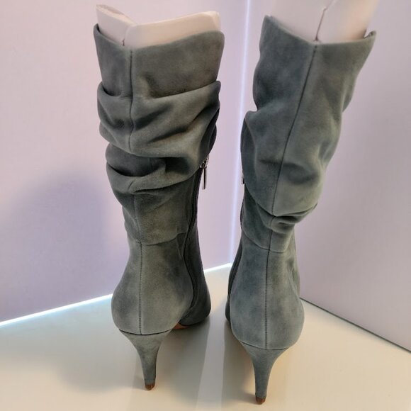 Vince Camuto Spruce Suede Heeled Boot Size 8 - Picture 6 of 9
